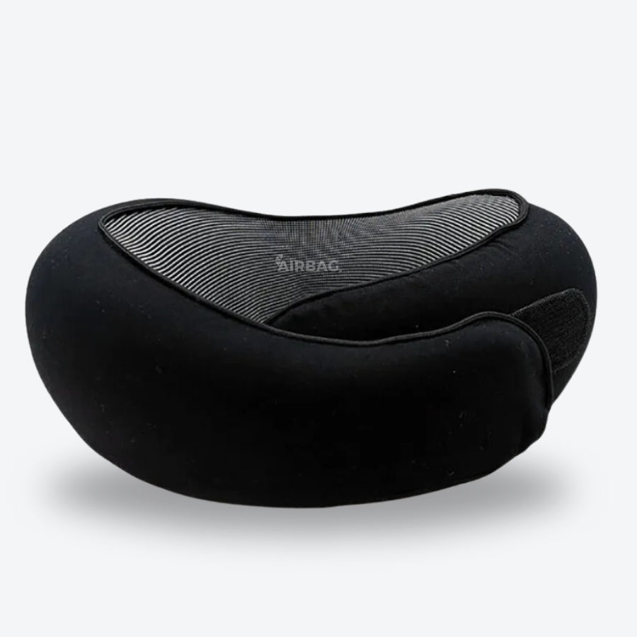Coussin de Voyage Ergonomique - Noir