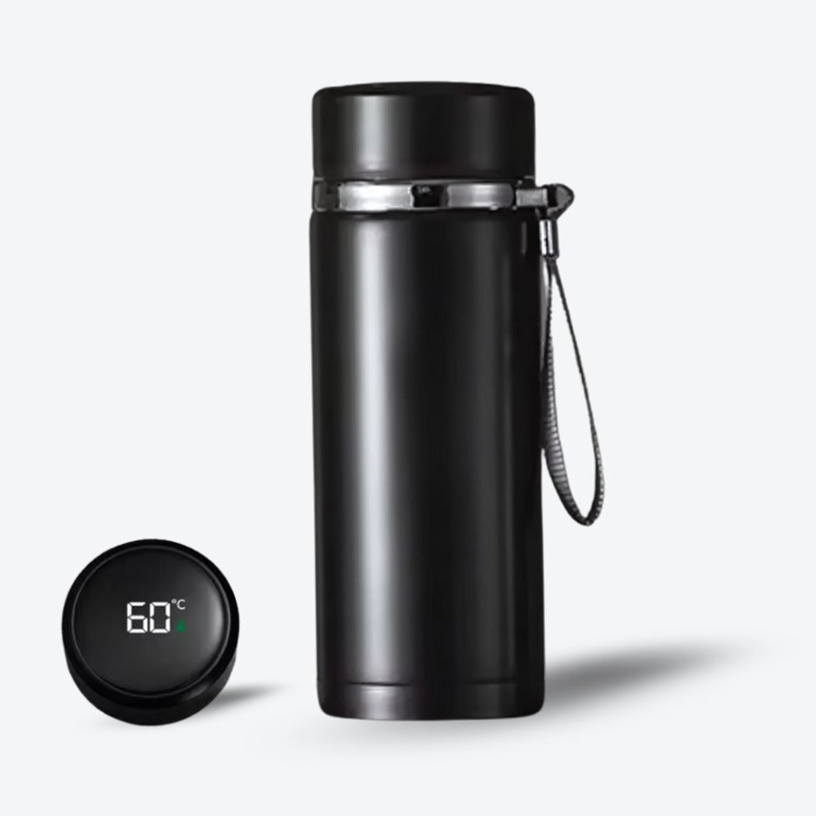 Gourde Isotherme Intelligente - AIRWATER PRO NOIR 1L